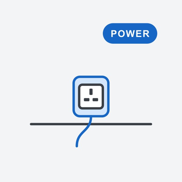 Option: Pixel power unit, 1 UK socket