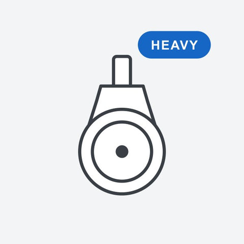 Chair option: Heavy duty castors (set of 5)