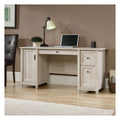 Chalked Wood Computer Desk