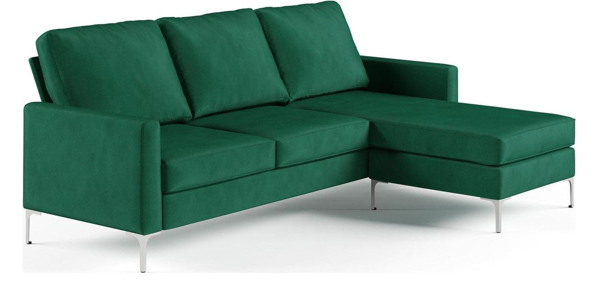 Chapman Sectional Sofa Velvet, view 10