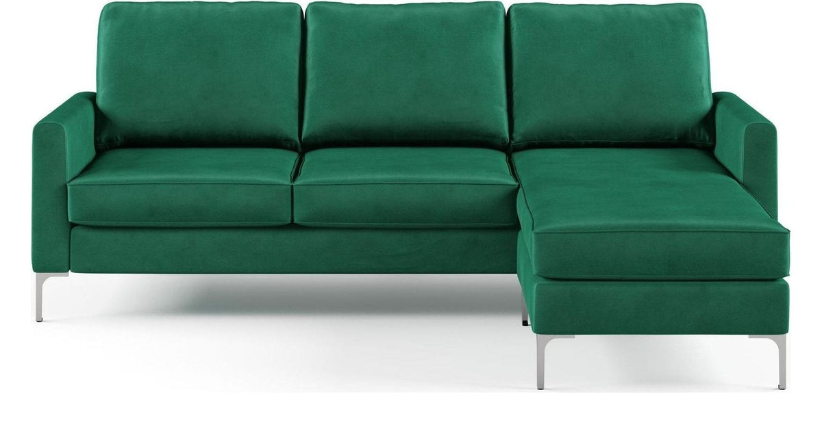 Chapman Sectional Sofa Velvet, view 2