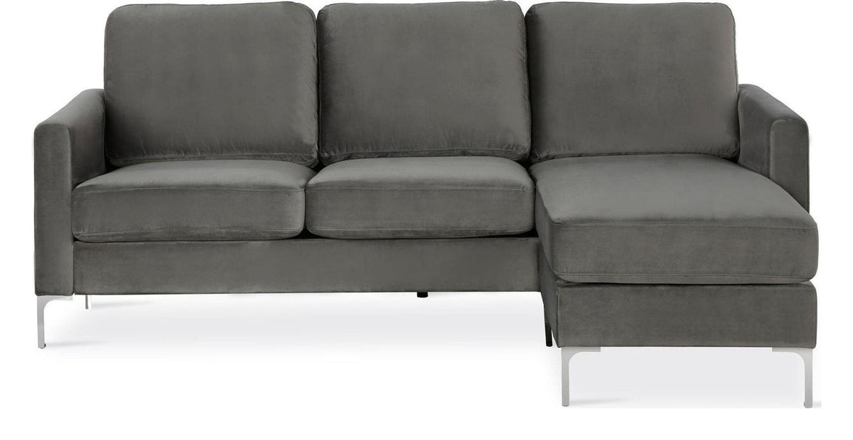 Chapman Sectional Sofa Velvet, view 3