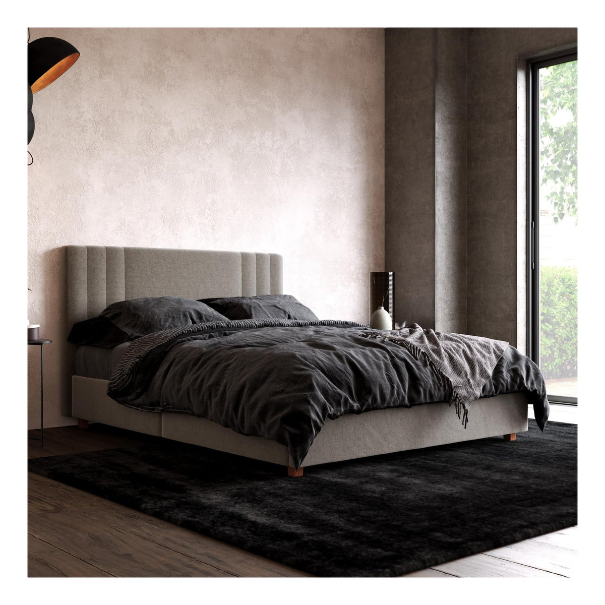 Charis Upholstered Bed Linen, view 10