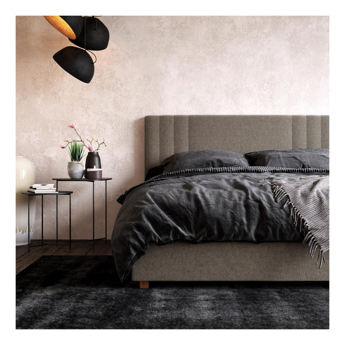 Charis Upholstered Bed Linen, view 11