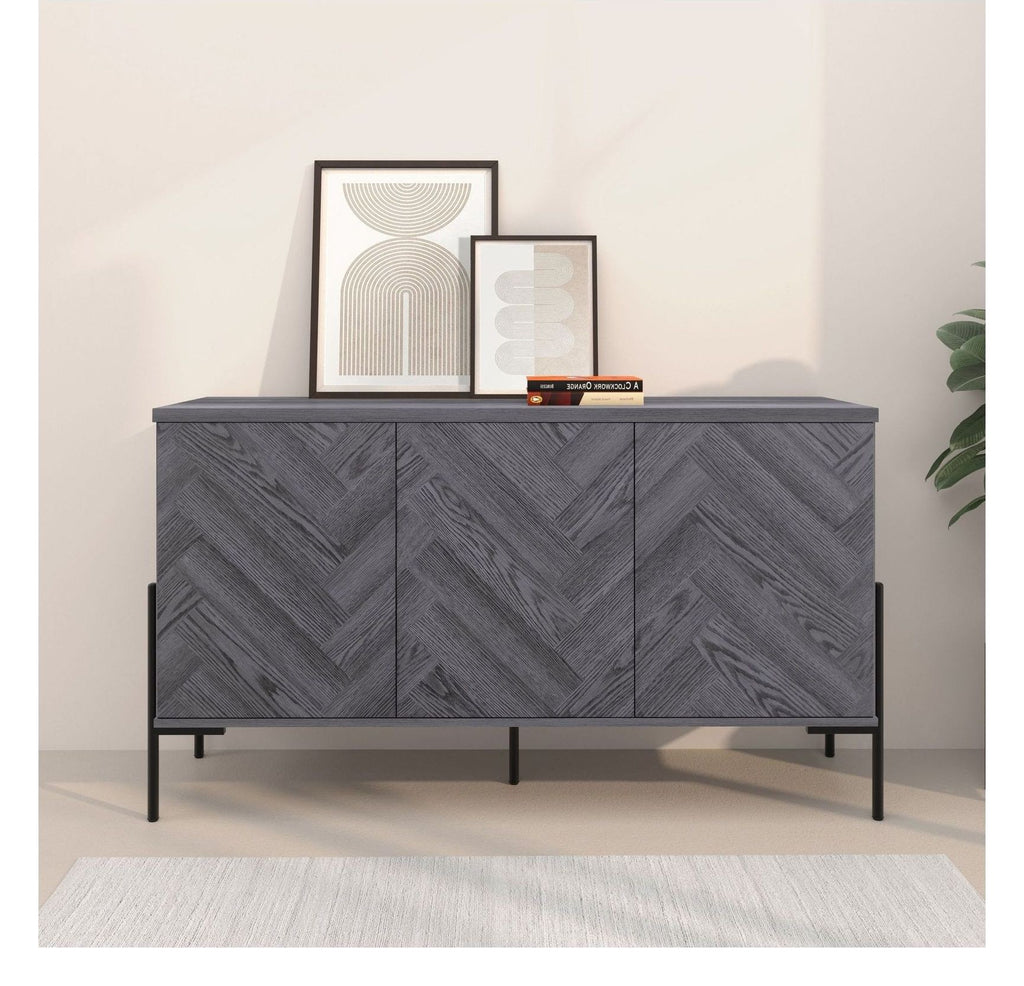 Charlene Sideboard 3 Door, view 10