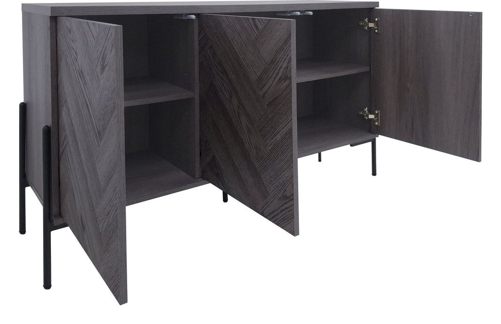 Charlene Sideboard 3 Door, view 4