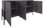 Charlene Sideboard 3 Door, view 4