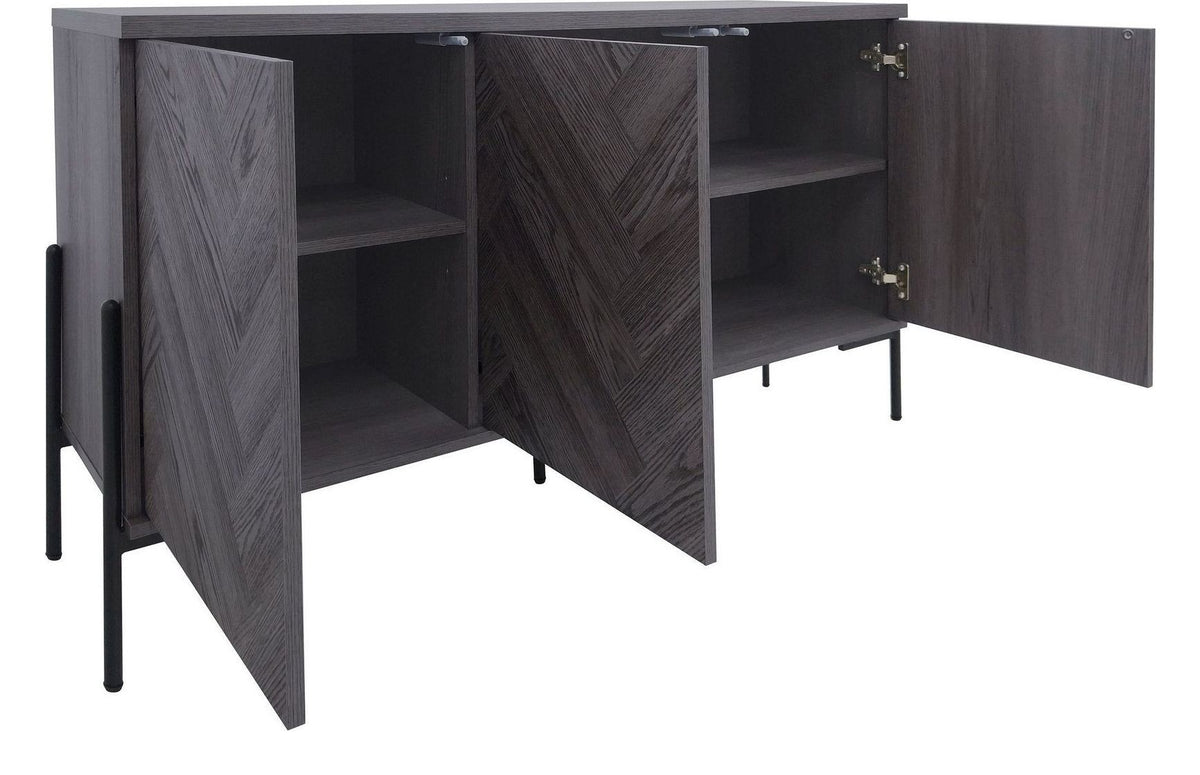 Charlene Sideboard 3 Door, view 4