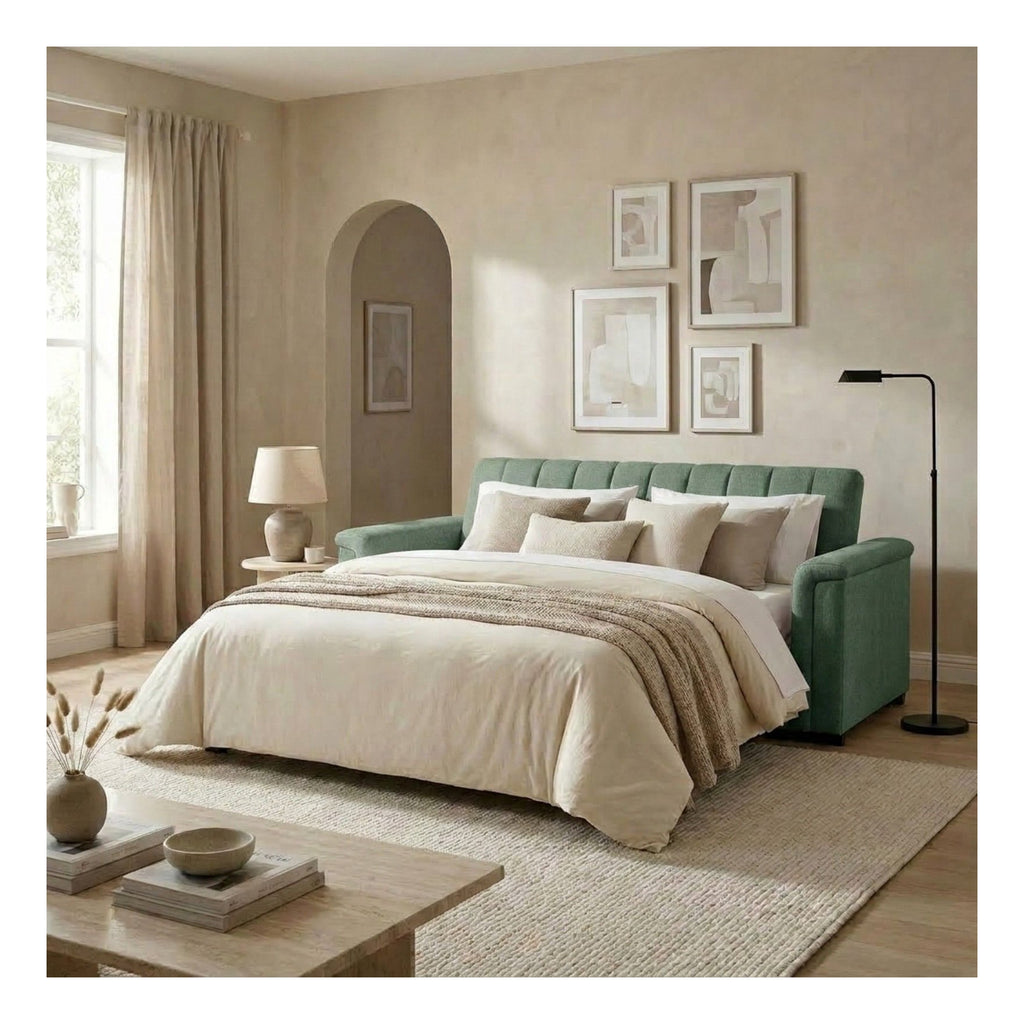Charlotte 3 Seater Sofa Bed Fabric, view 10