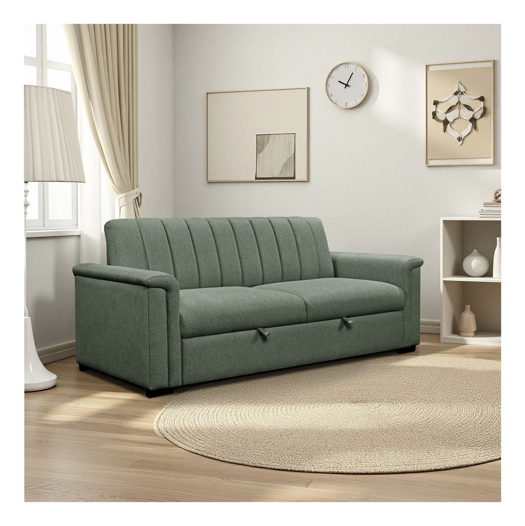 Charlotte 3 Seater Sofa Bed Fabric, view 2