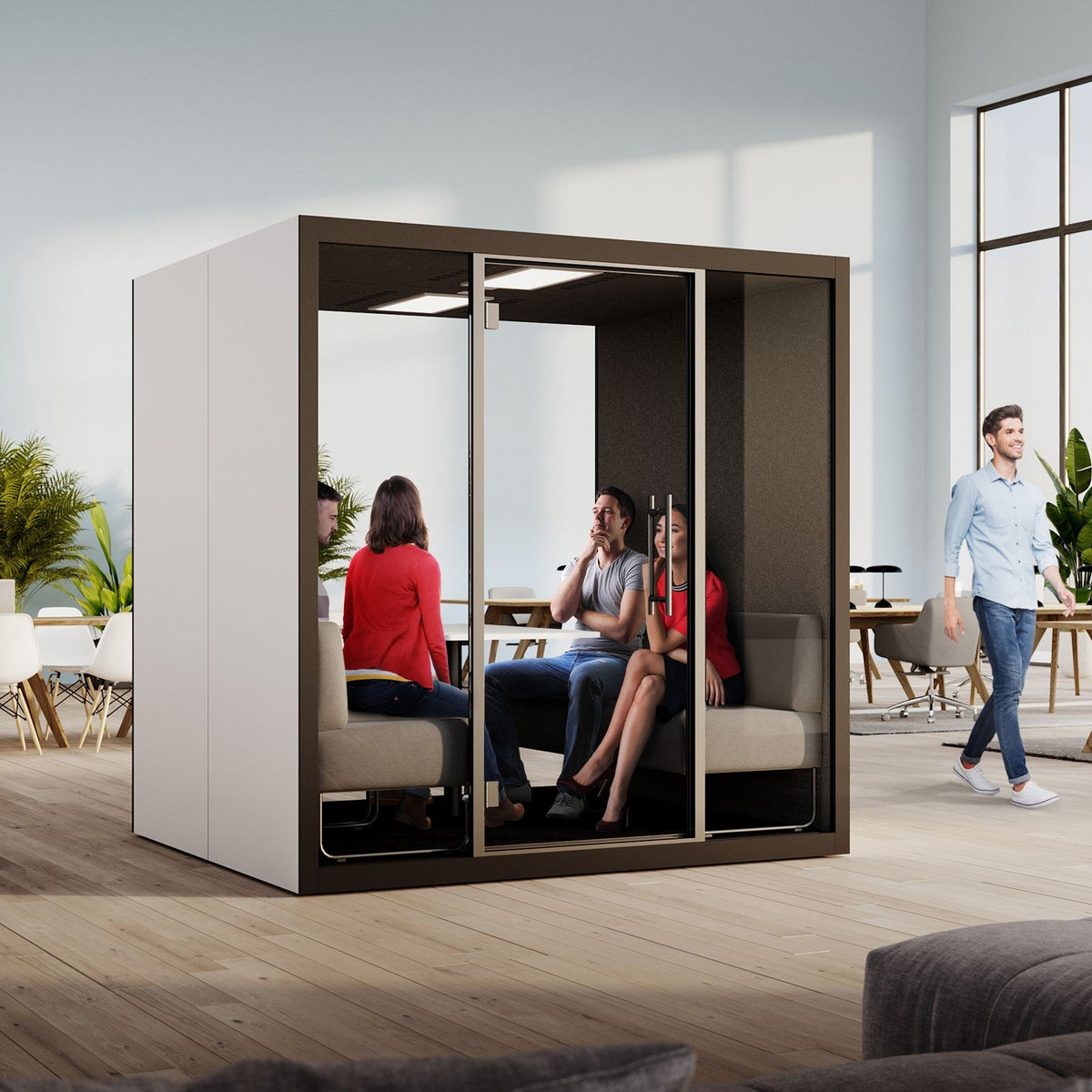 Chatbox Quattro Meeting Booth