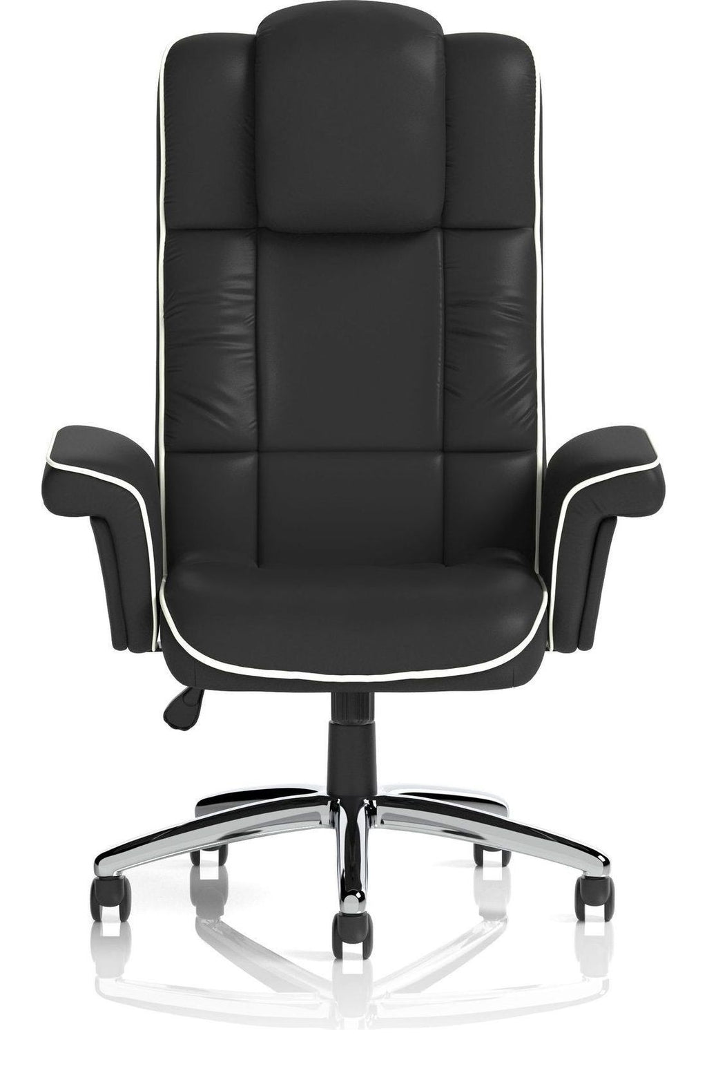 Chelsea High Back Soft Black Leather Executive Chair, , another view 1