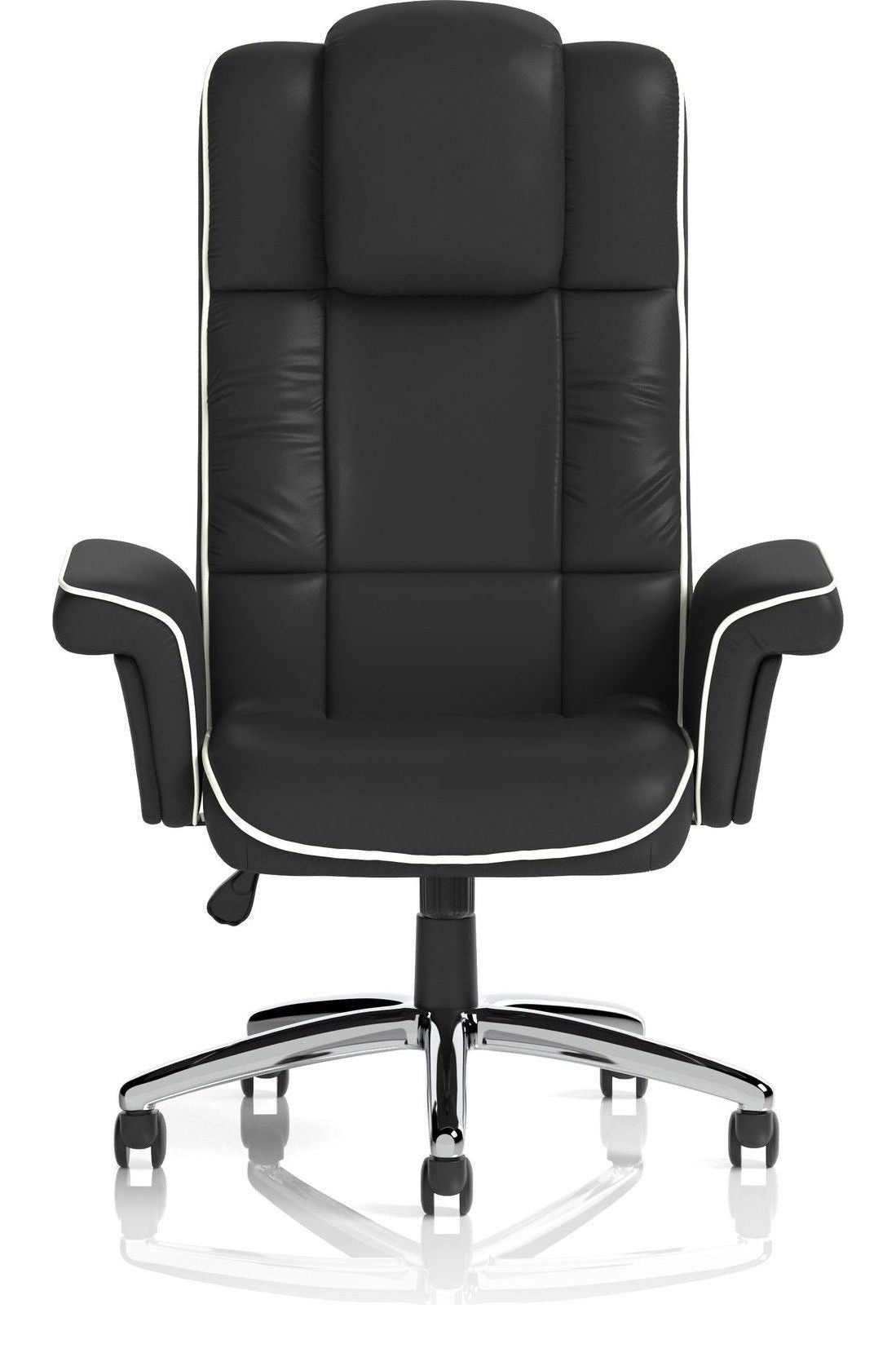Chelsea High Back Soft Black Leather Executive Chair, , another view 1