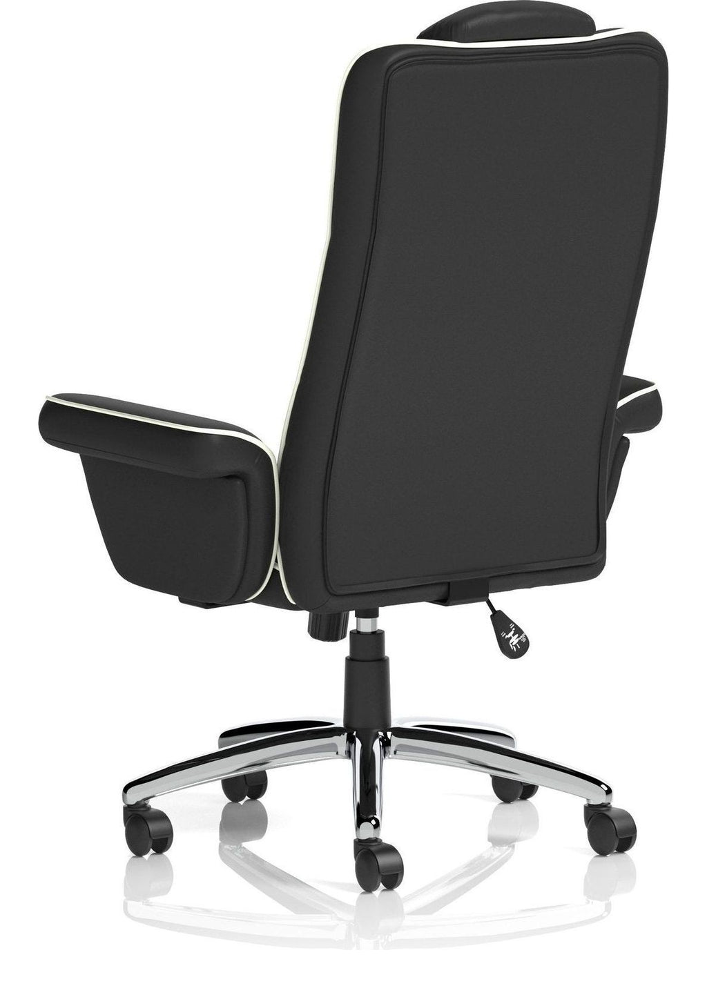 Chelsea High Back Soft Black Leather Executive Chair, , another view 4