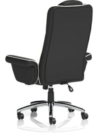 Chelsea High Back Soft Black Leather Executive Chair, , another view 4