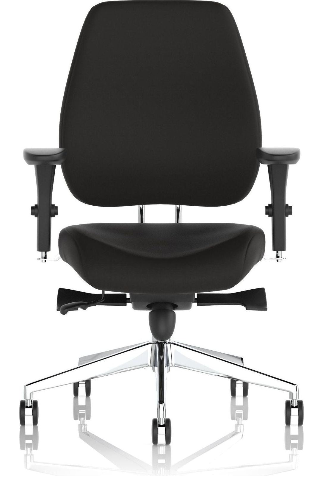 Chiro Plus Ergonomic Posture Chair, no headrest, another view 1