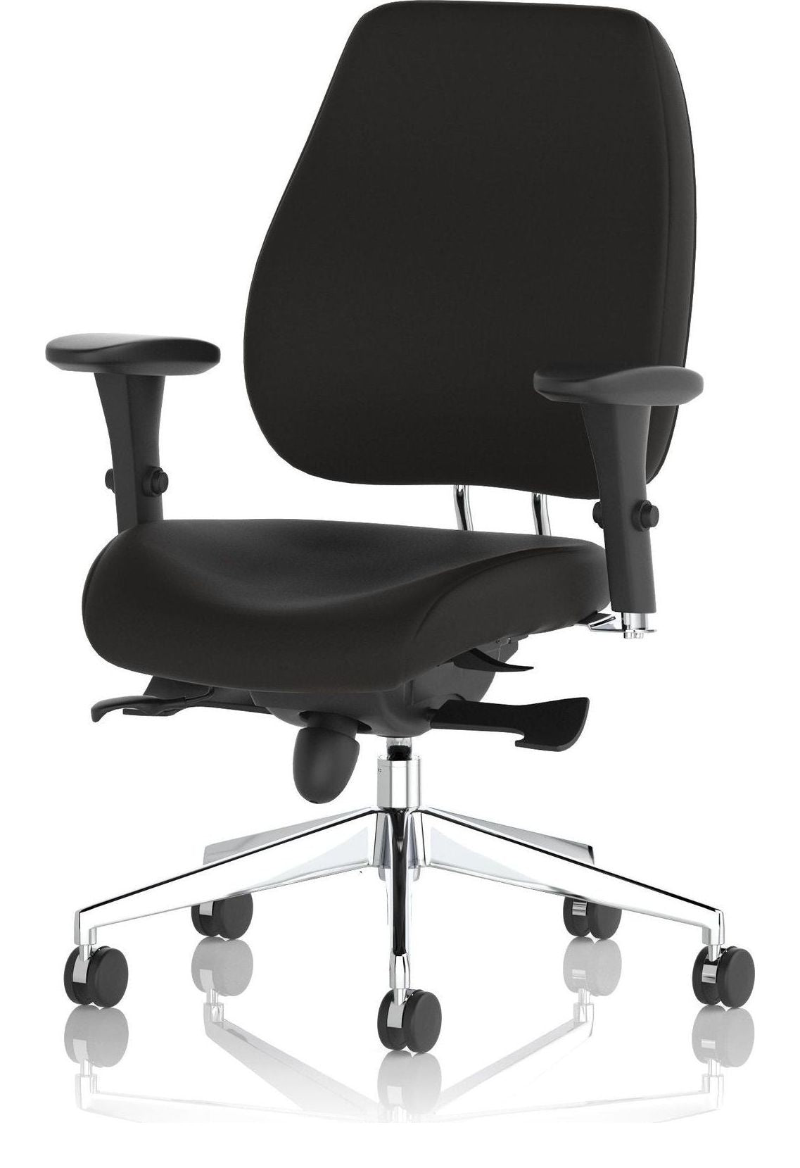 Chiro Plus Ergonomic Posture Chair, no headrest, another view 2