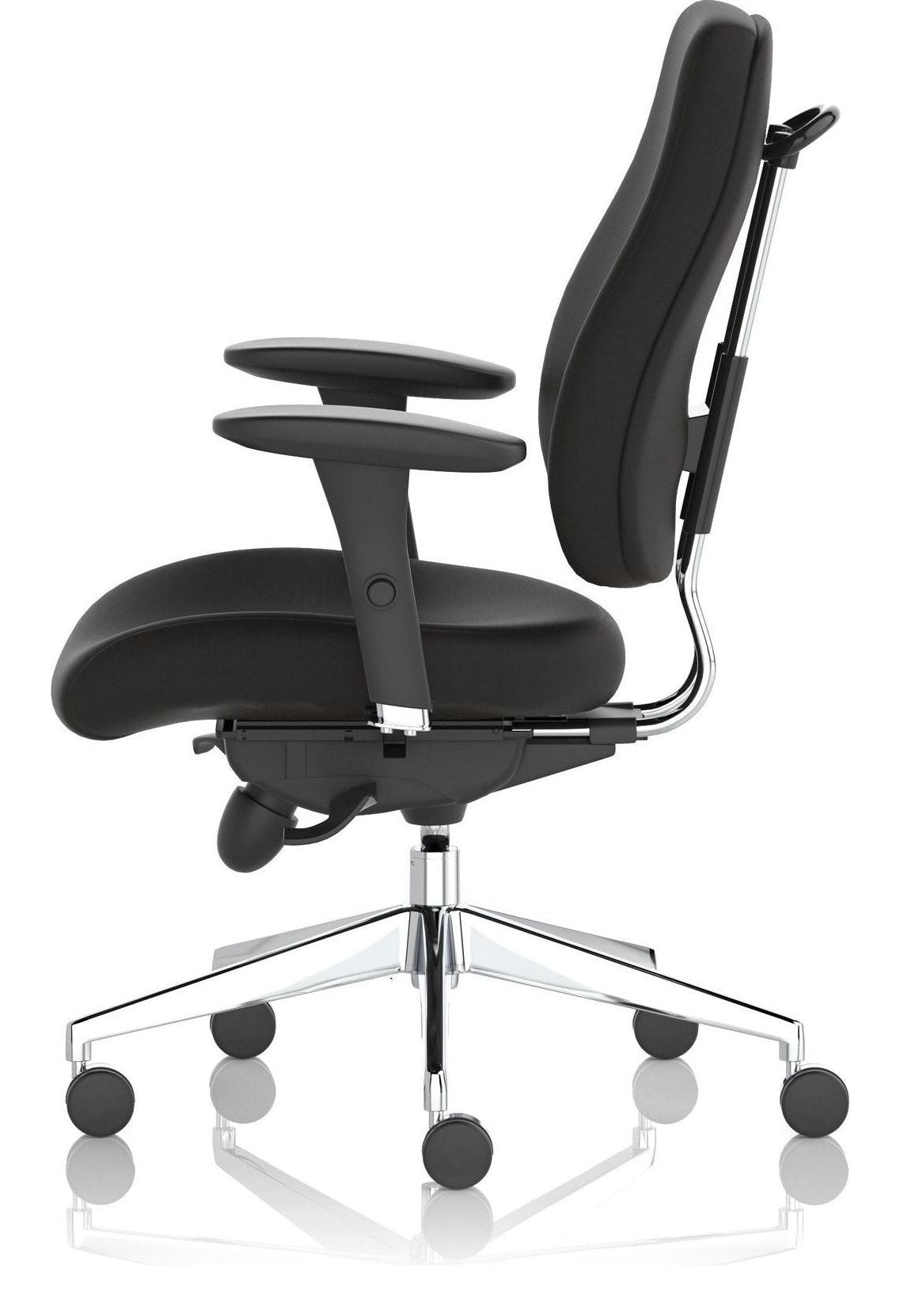 Chiro Plus Ergonomic Posture Chair, no headrest, another view 3