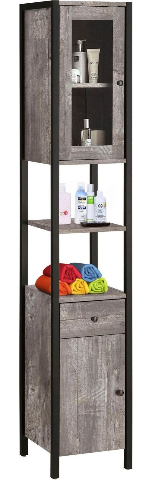 Chris Tall Bathroom Cabinet, view 3