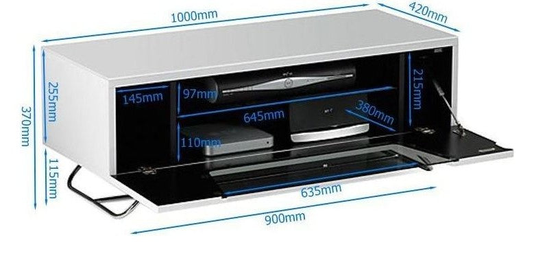 Chromium 2 TV Stand, view 7