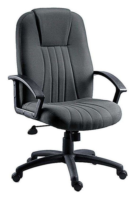 City Fabric Executive Chair in charcoal