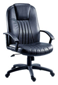 City Leather Executive Chair in black