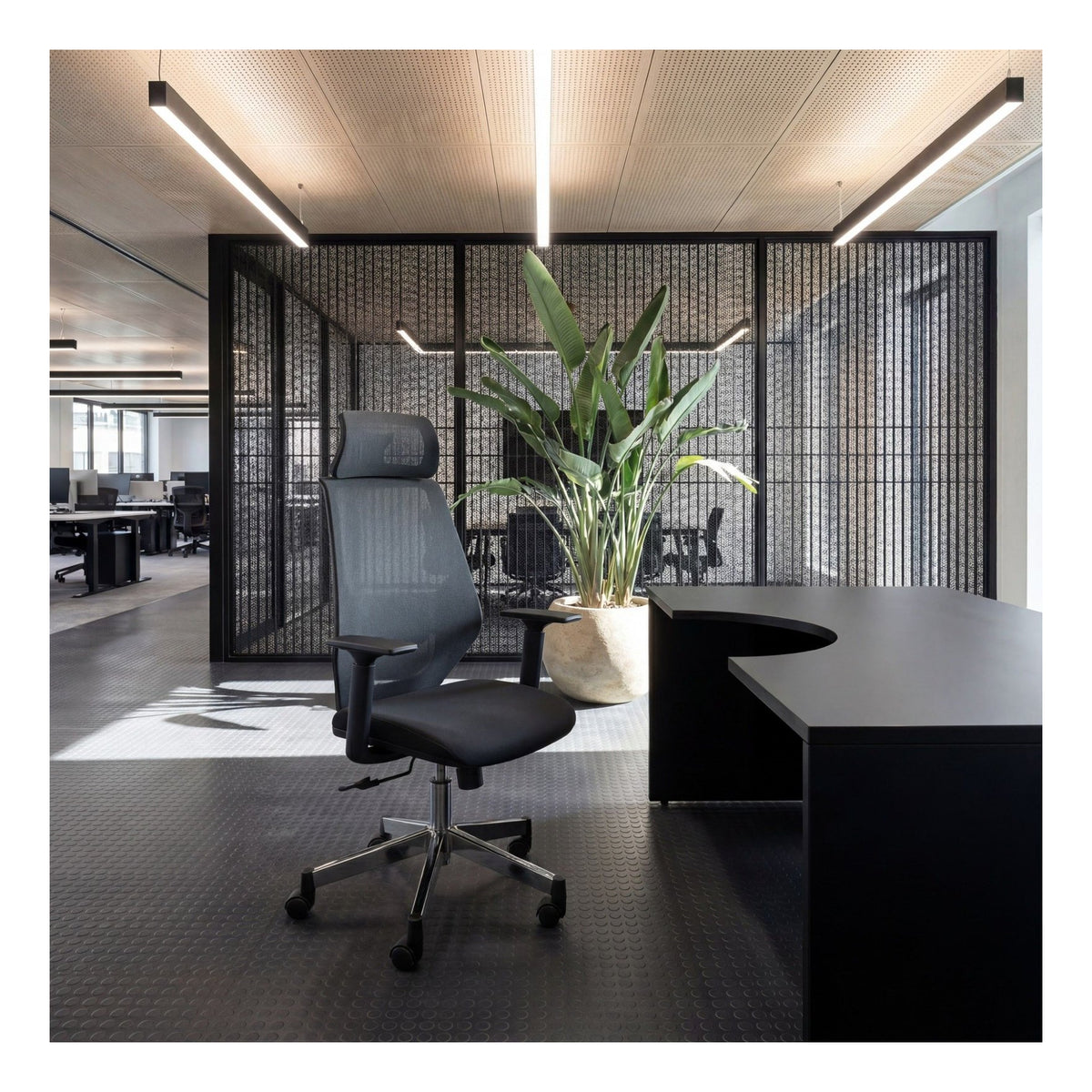Clifton Mesh Back Chair, view 2