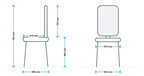 Club Chair measurements