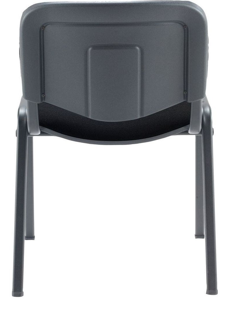 Club Chair in black from the back