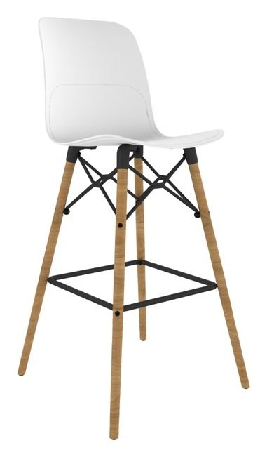 Coco Shell High Stool, view 3