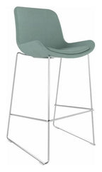Coco Upholstered High Stool, view 2