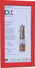 Colour Poster Display Frames in Red