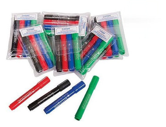 Coloured Dry Wipe Pens