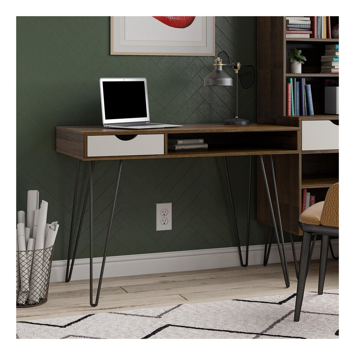 Concord Desk With Storage, view 14