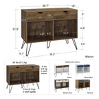 Concord Turntable Stand With Drawers, view 13
