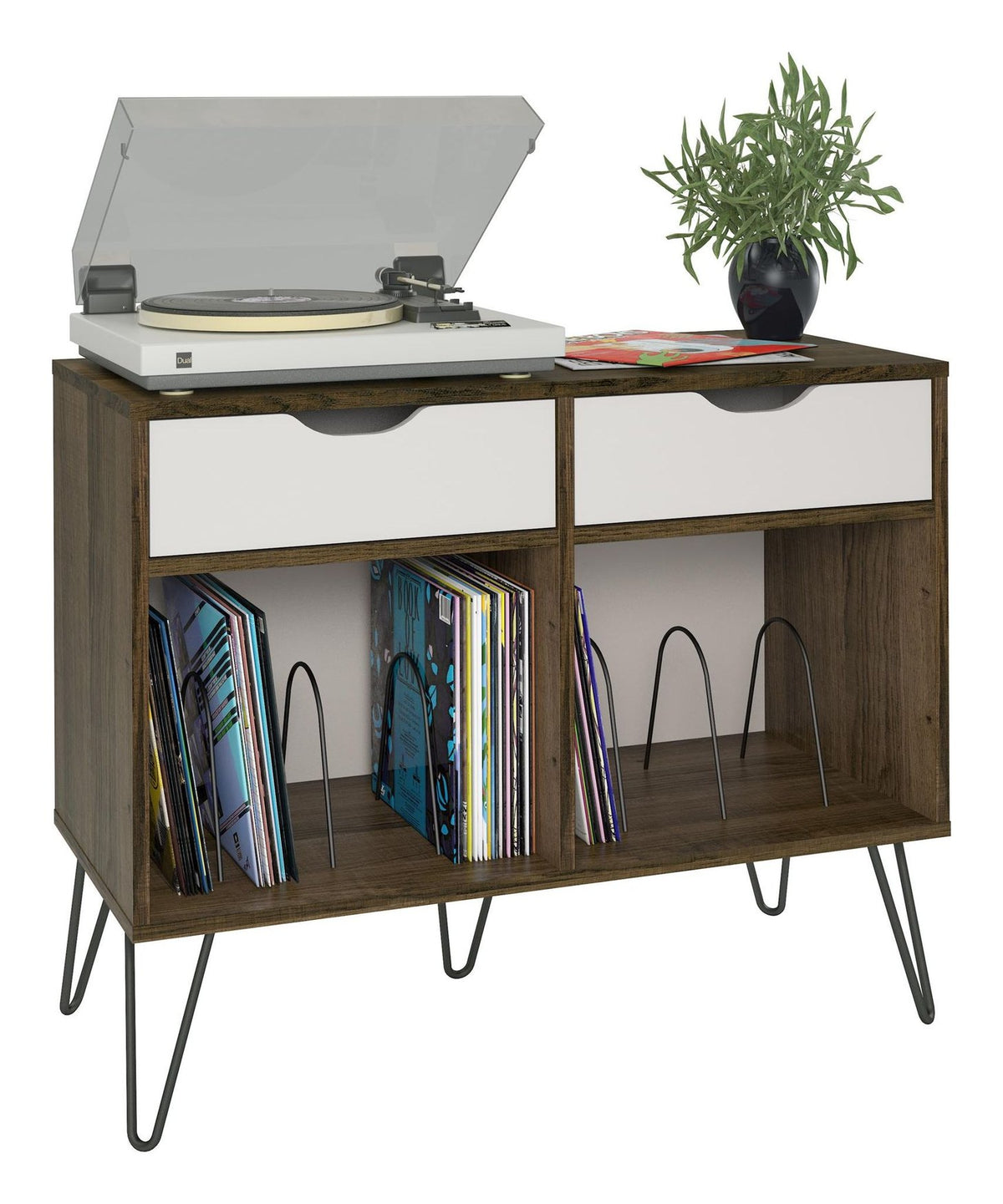 Concord Turntable Stand With Drawers, view 9