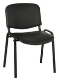 Conference Chair PU in black