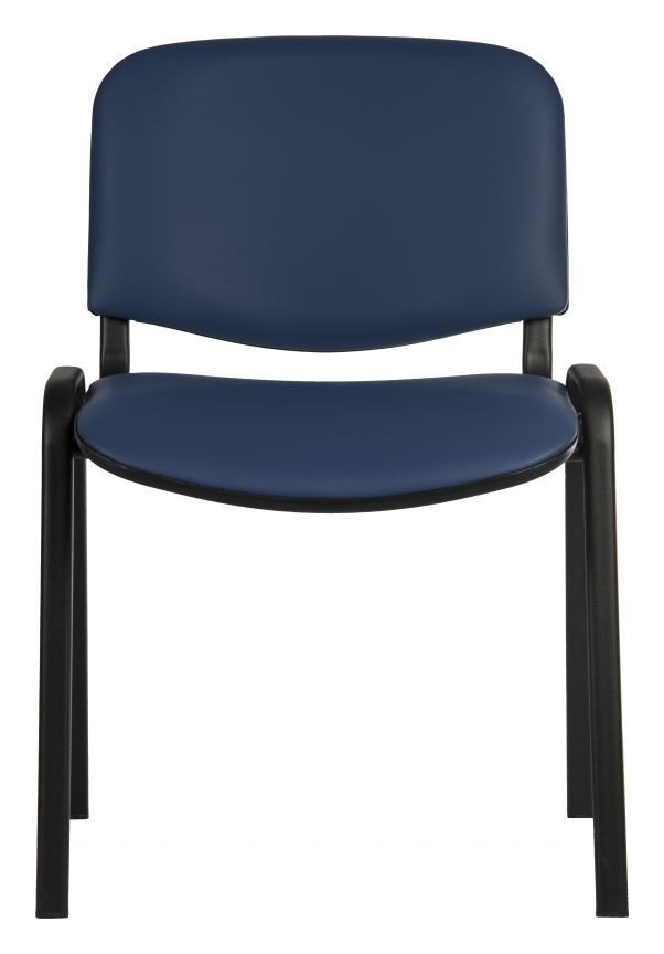 Conference Chair PU in blue, view 2
