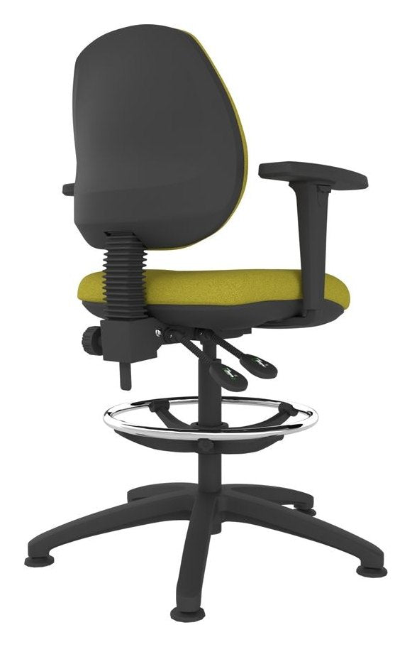 Contour Medium Back Draughtsman Chair, view 4