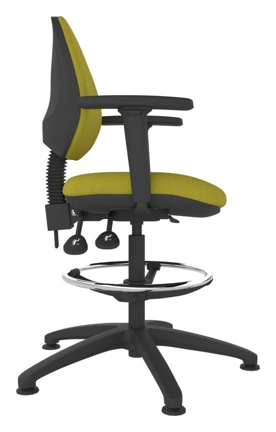 Contour Medium Back Draughtsman Chair, view 3