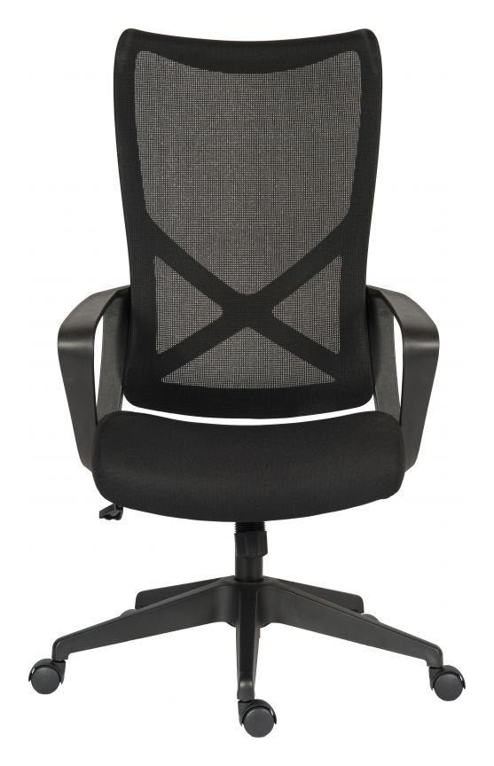 Contour Mesh Chair in black, view 2