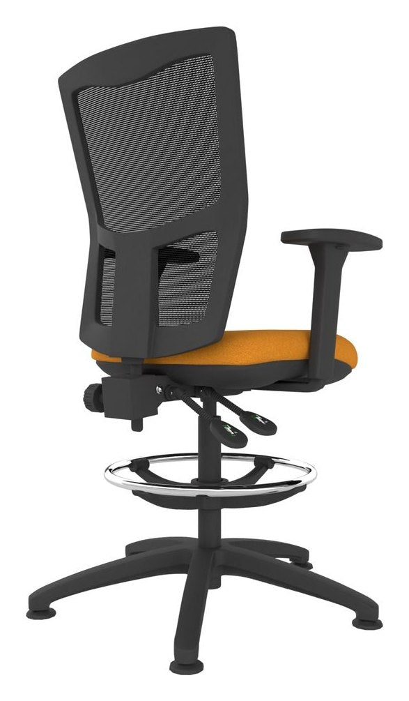Contour Mesh Draughtsman Chair, view 4