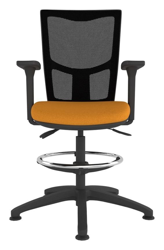 Contour Mesh Draughtsman Chair, view 2