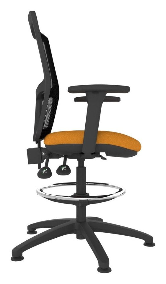 Contour Mesh Draughtsman Chair, view 3