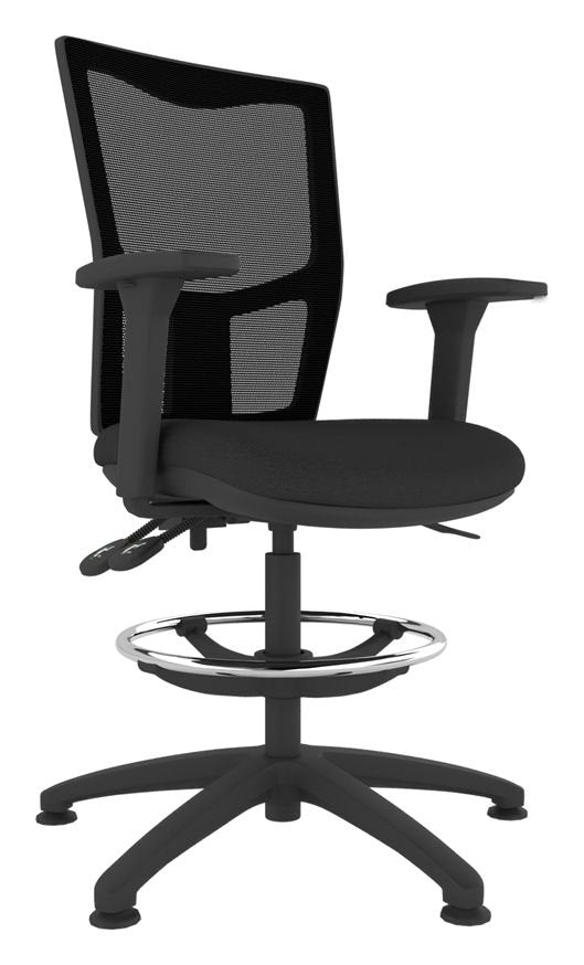Contour Mesh Draughtsman Chair, view 9