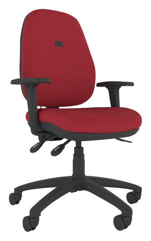 Contour Xtra Posture Radial Back Operator Chair, view 11