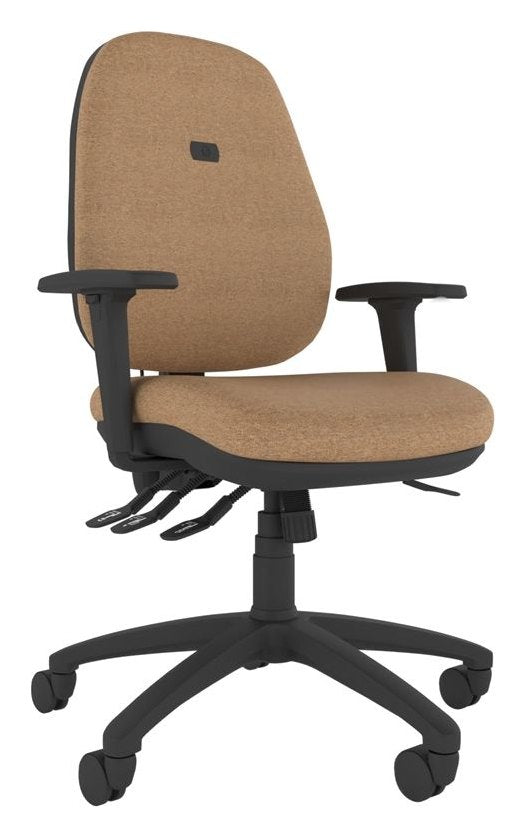 Contour Xtra Posture Radial Back Operator Chair, view 4
