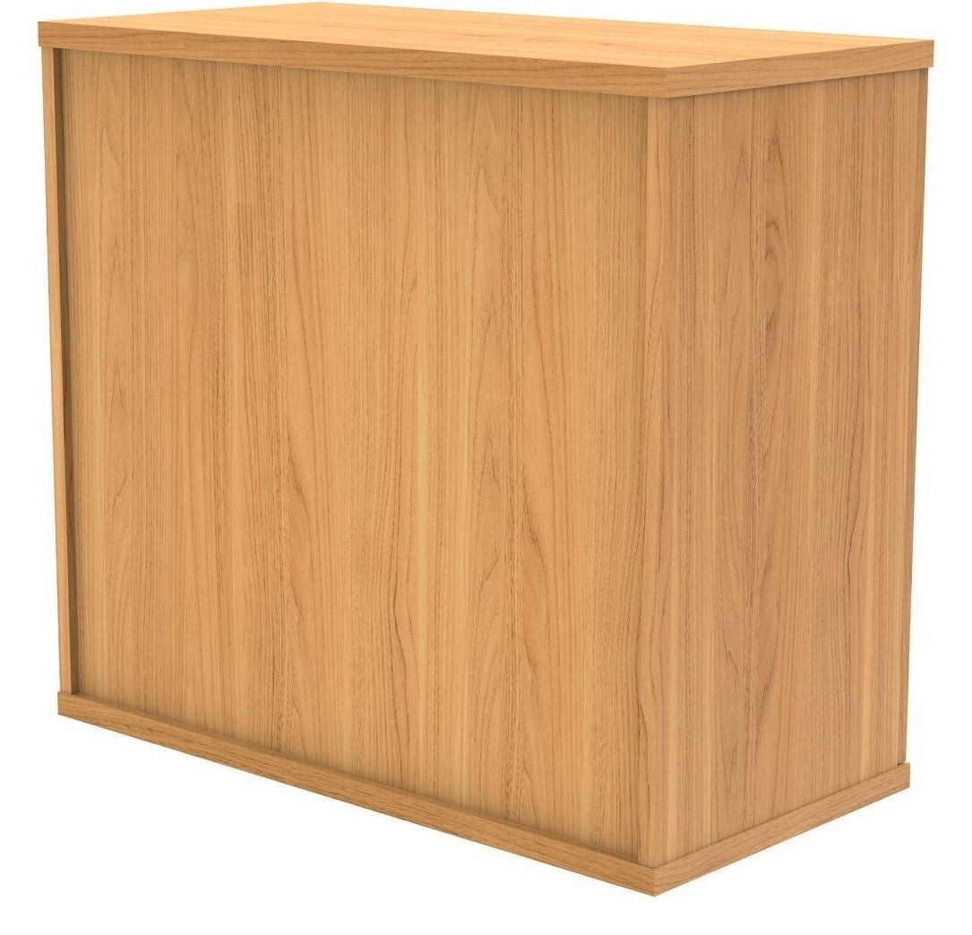Core Cupboard in norwegian beech from the back at an angle