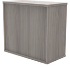 Core Cupboard in alaskan grey oak from the back at an angle