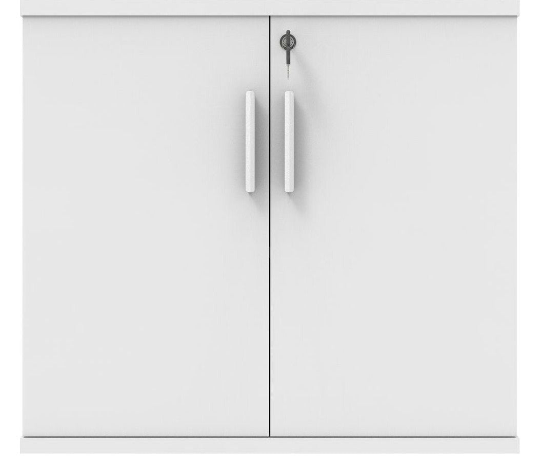 Core Cupboard in arctic white from the front